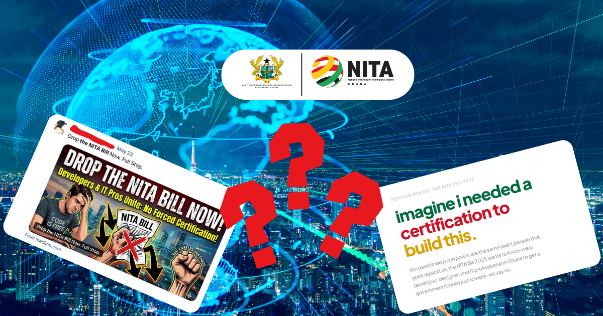 No License, No Job: The NITA Bill Could Change Ghana's Tech Industry. Here's Everything You Need to Know.