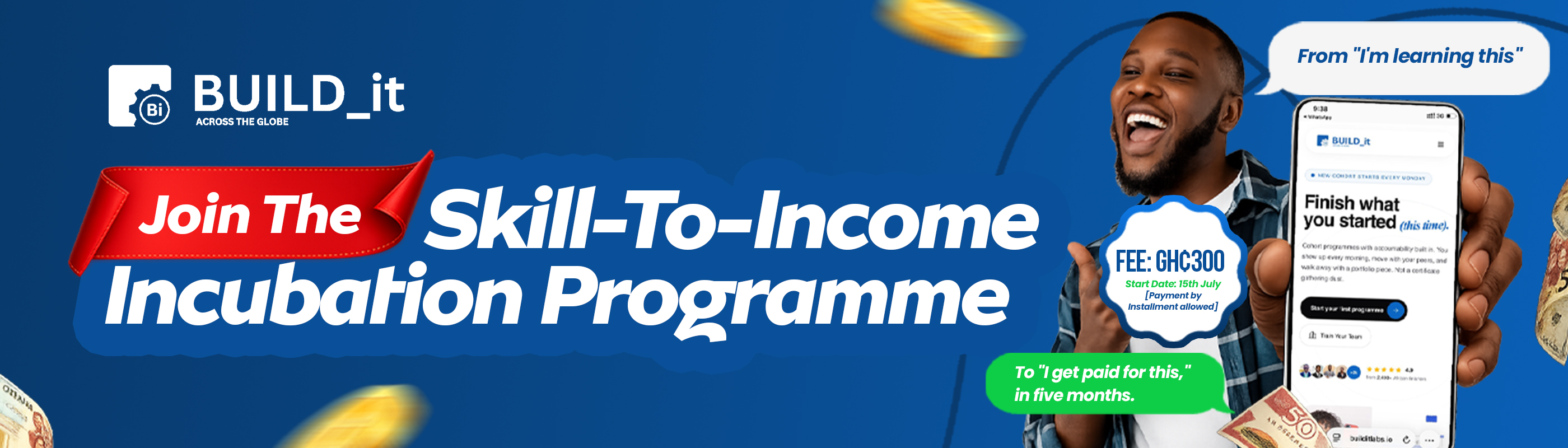 Skill To Income Incubation Programme banner